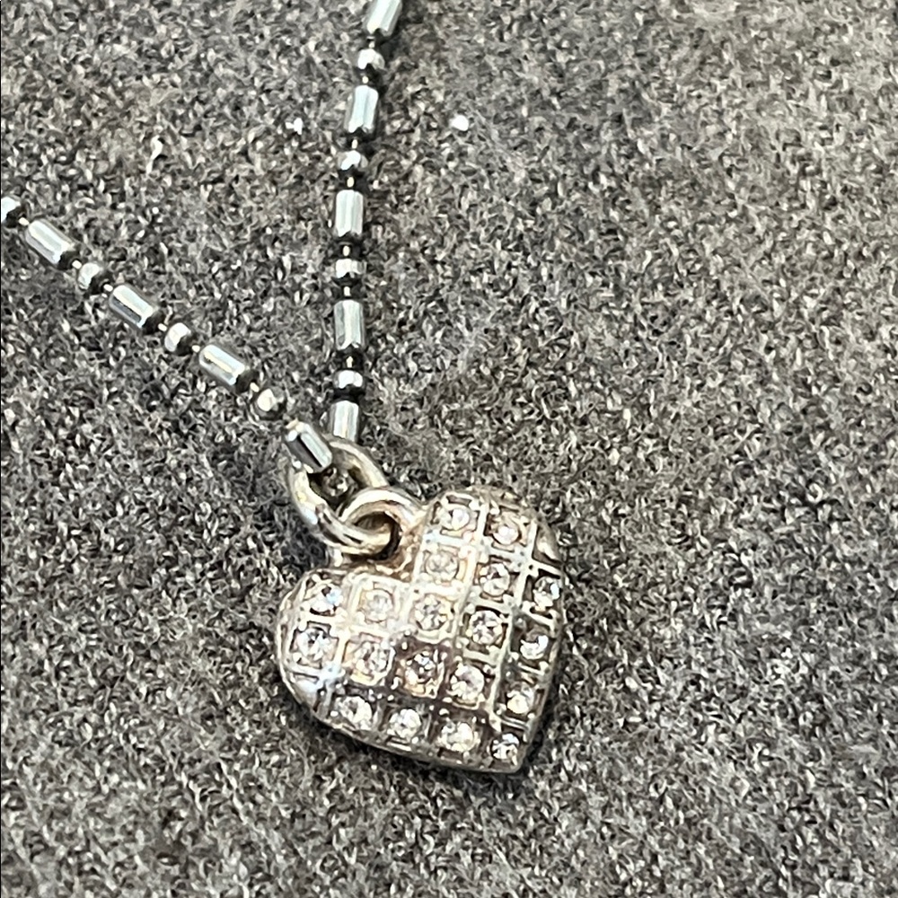 Brighton Crystal heart Necklace - Picture 5 of 9